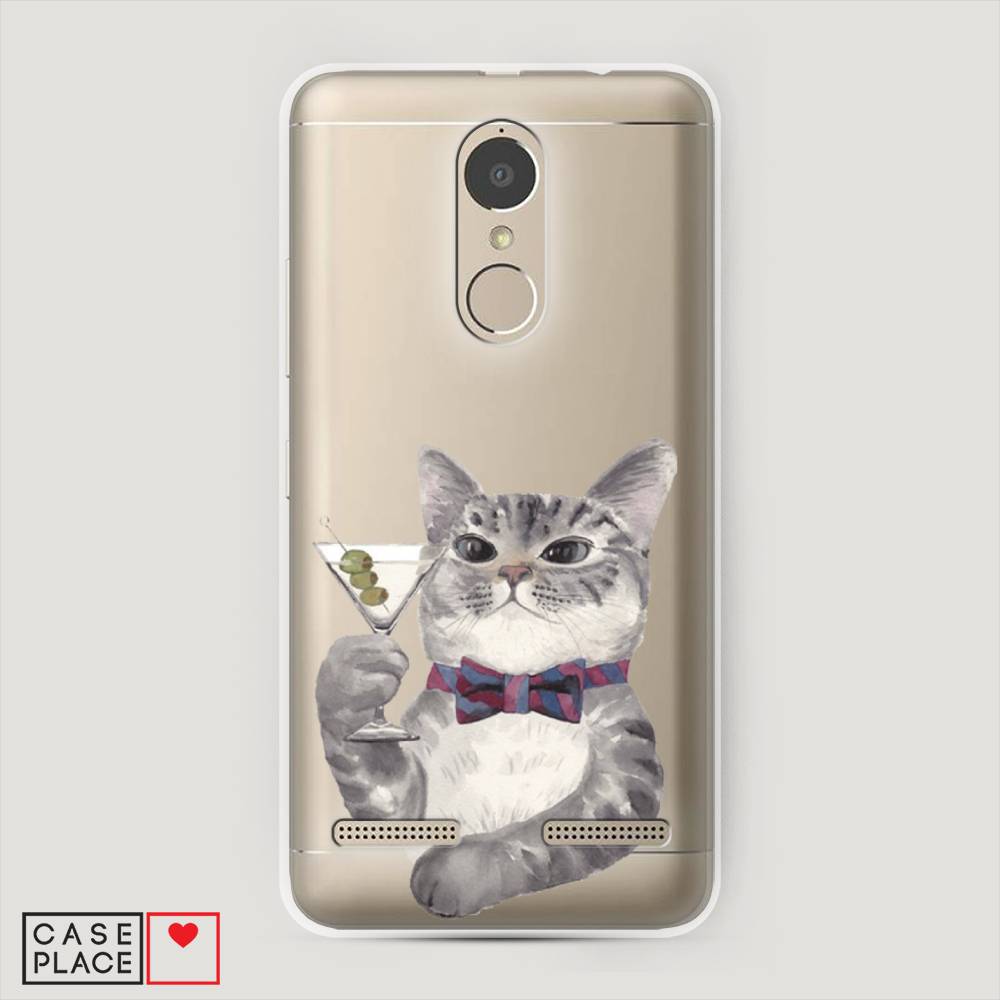 

Чехол Awog "Кот джентльмен" для Lenovo K6 Power