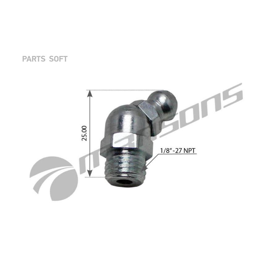 

G453MNS масленка 1.8''x27 NPT (45') FRUEHAUF Mansons g453