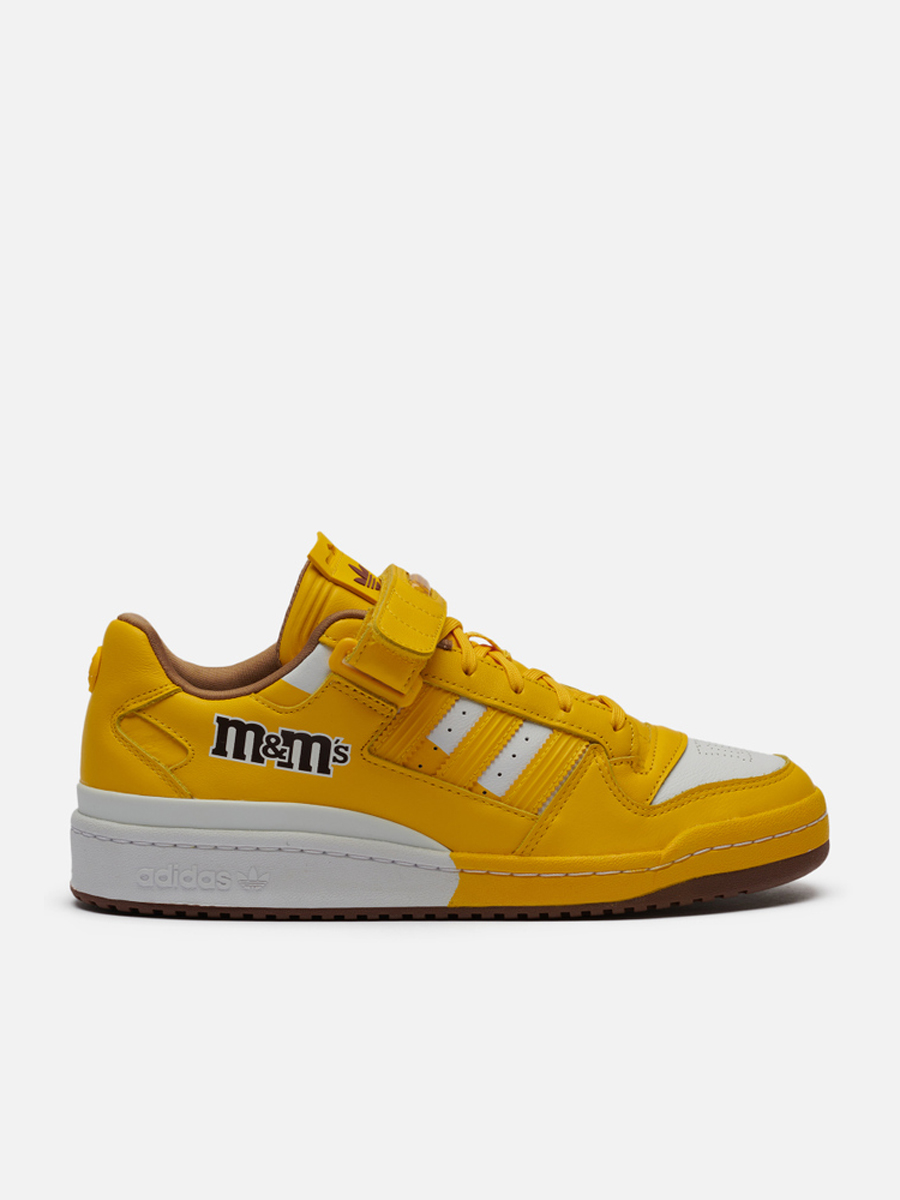 

Кроссовки мужские Adidas Originals x M&M's Forum 84 Low желтые 44.5 EU, x M&M's Forum 84 Low