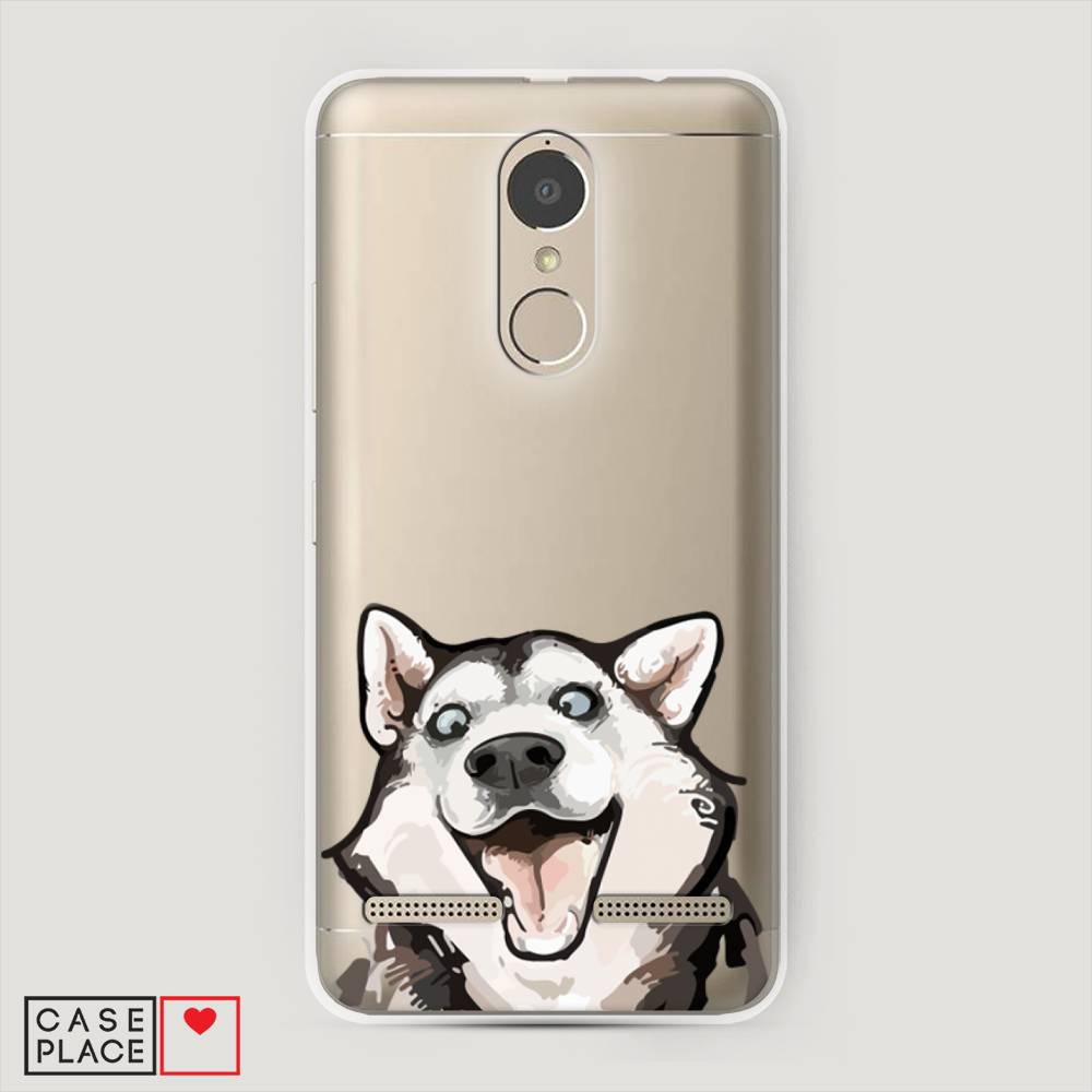 

Чехол Awog на Lenovo K6 Power / Леново K6 Power "Радостный хаски", 112350-1