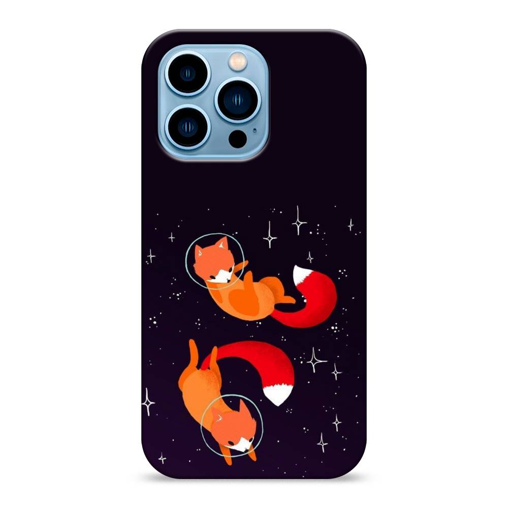 

Пластиковый чехол "Лисы космонавты" на Apple iPhone 13 Pro, 14320-3