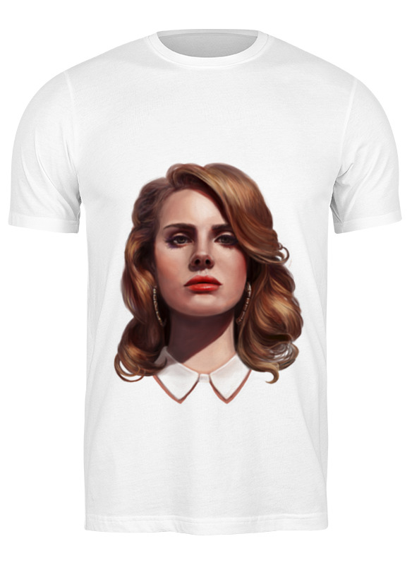 

Футболка мужская Printio Lana del rey белая S, Белый, Lana del rey