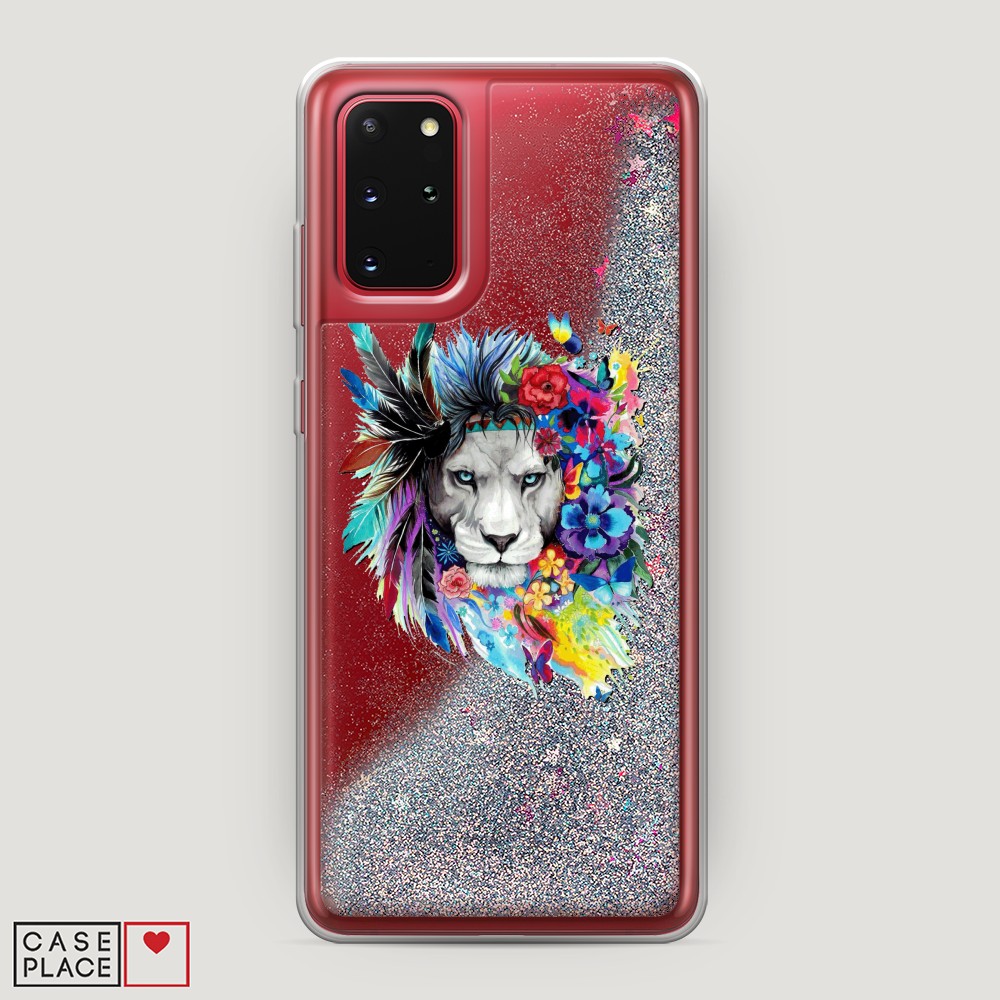 

Чехол Awog на Samsung Galaxy S20 Plus "Гавайский лев", Разноцветный, 29391-1