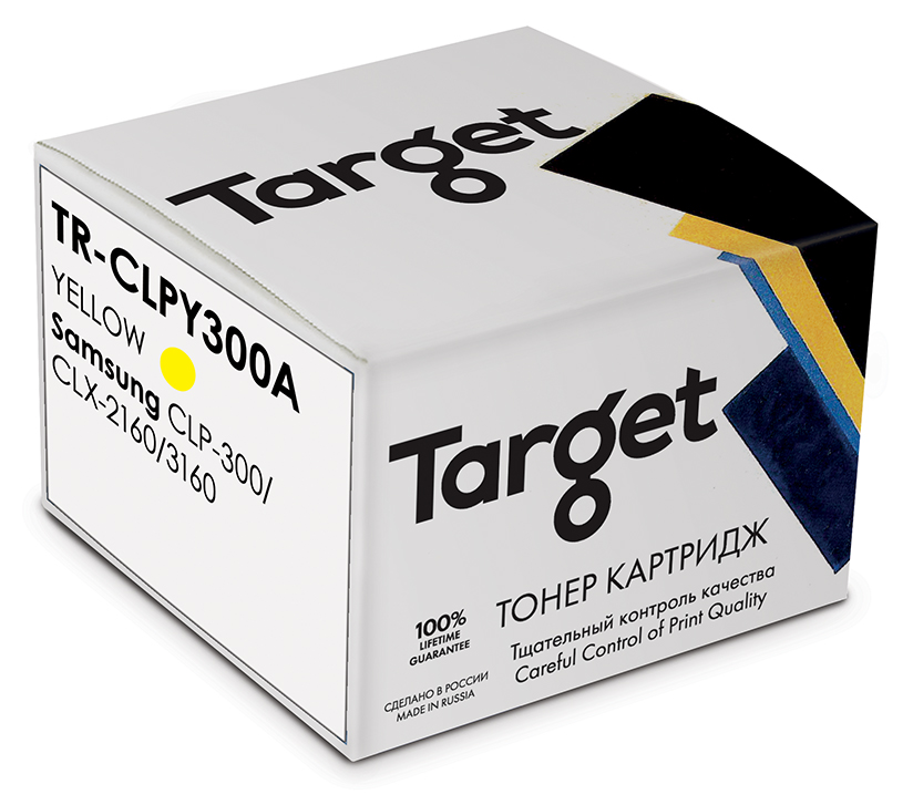 Картридж для лазерного принтера Target CLPY300A, желтый, совместимый