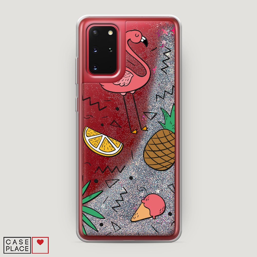 

Чехол Awog на Samsung Galaxy S20 Plus "Гавайский фон", Разноцветный, 29391-1