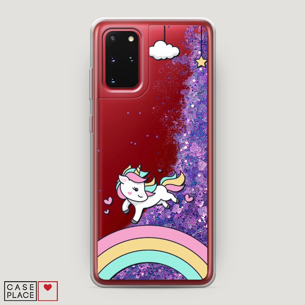 

Чехол Awog на Samsung Galaxy S20 Plus "Единорог на радуге", Разноцветный, 29392-1
