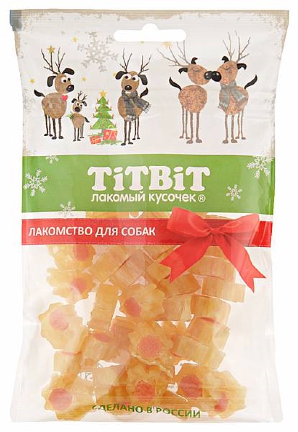 фото Лакомство для собак titbit с мясом, 70 г