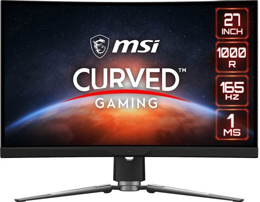 

27" Монитор MSI MPG ARTYMIS 273CQR-QD черный 165Hz 2560x1440 VA, MPG ARTYMIS 273CQR-QD