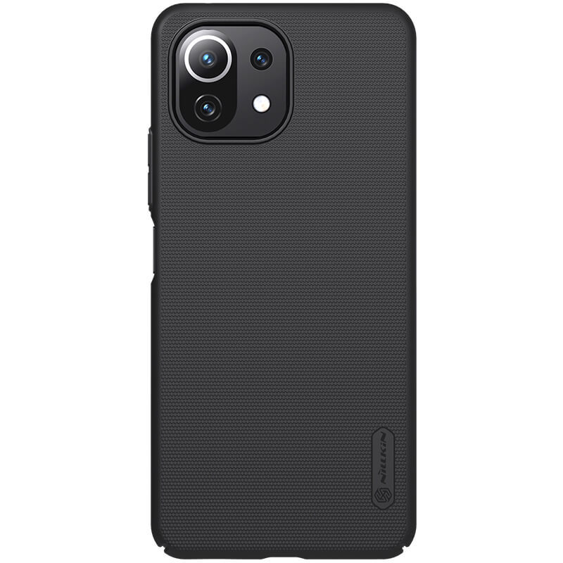 

Накладка Nillkin Super Frosted Shield для Xiaomi Mi 11 Lite, Черный, Mi 11 Lite