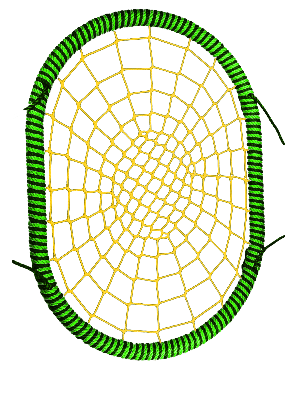 фото Овальные подвесные качели гнездо размер 120x160 см толщина обода 72 мм канат обода 16 мм jinn