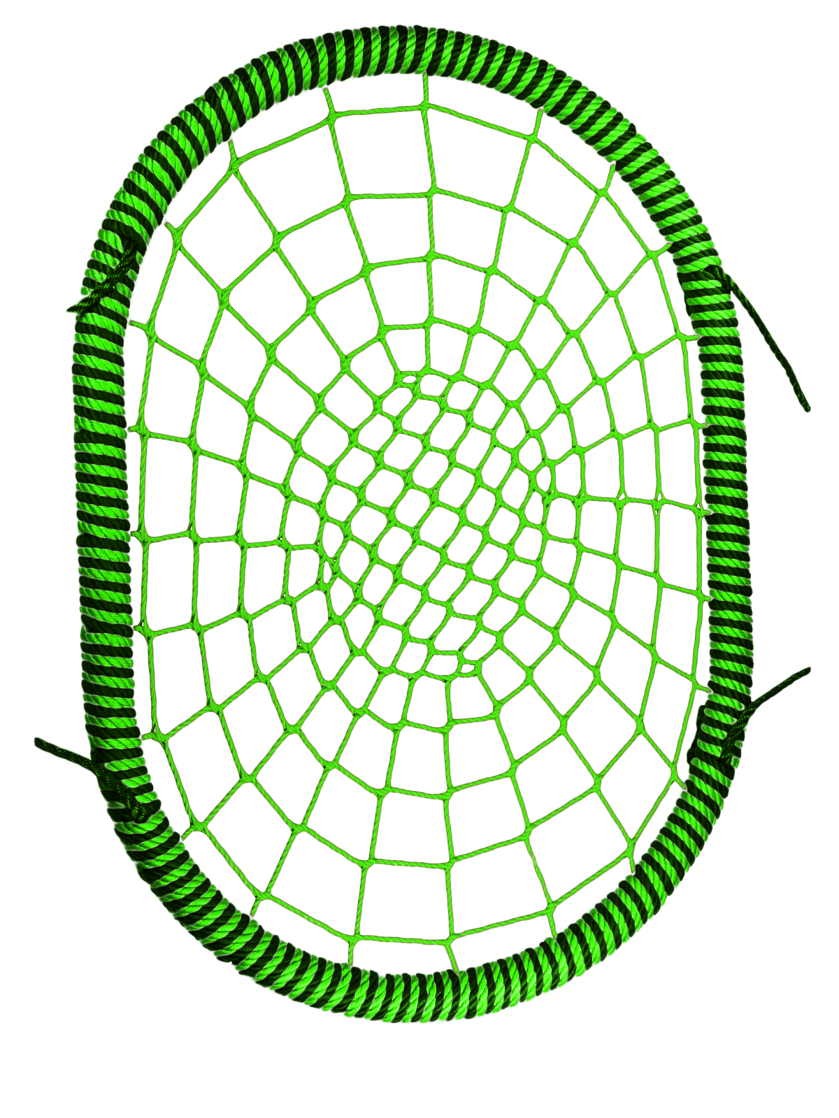 фото Овальные подвесные качели гнездо размер 120x140 см толщина обода 72 мм канат обода 16 мм jinn