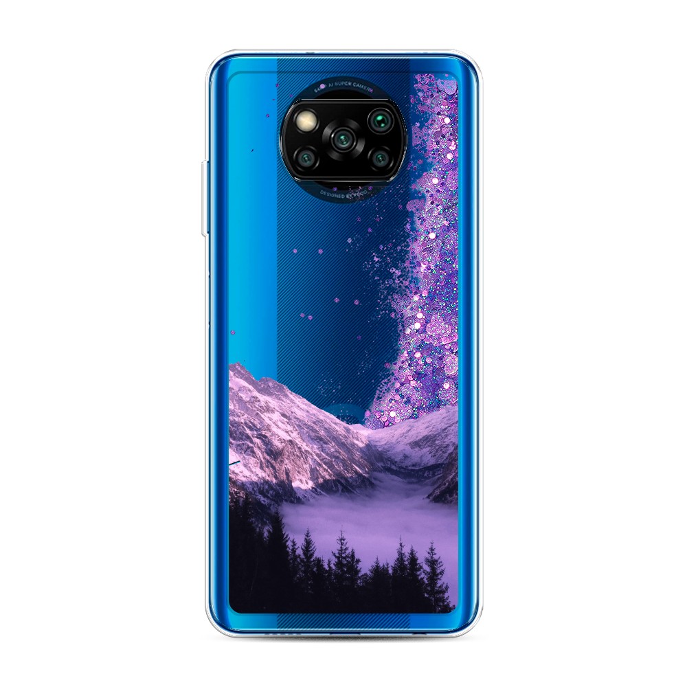 

Чехол Awog на Poco X3/X3 Pro "Горный туман", Разноцветный, 39292-1