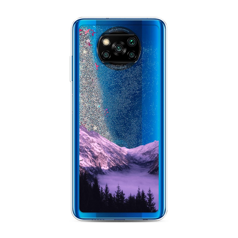 

Чехол Awog на Poco X3/X3 Pro "Горный туман", Разноцветный, 39291-1
