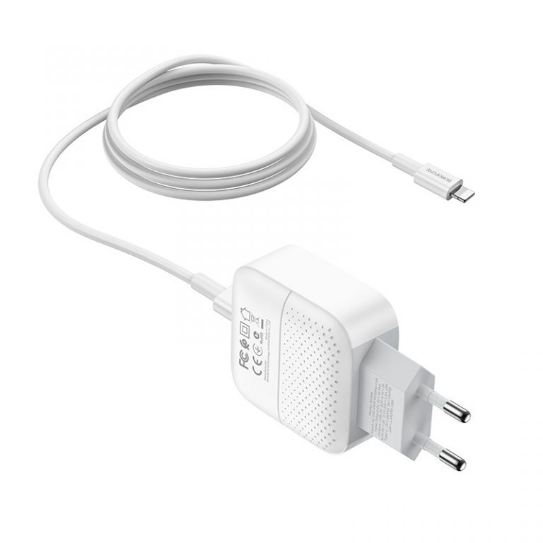 

Быстрая зардка BA46A 18W 3A Type-C/USB с кабелем Type-C to Lightning