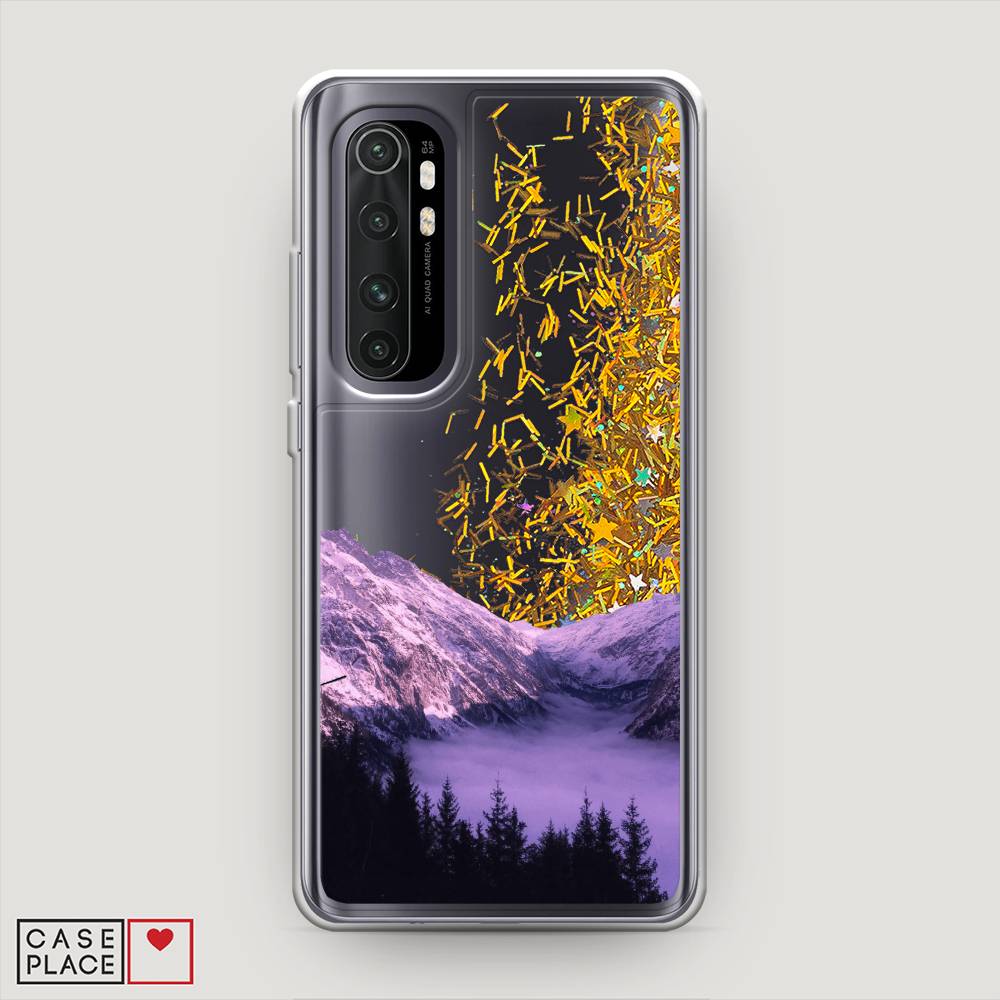 

Чехол Awog на Xiaomi Mi Note 10 Lite "Горный туман", Разноцветный, 38490-1