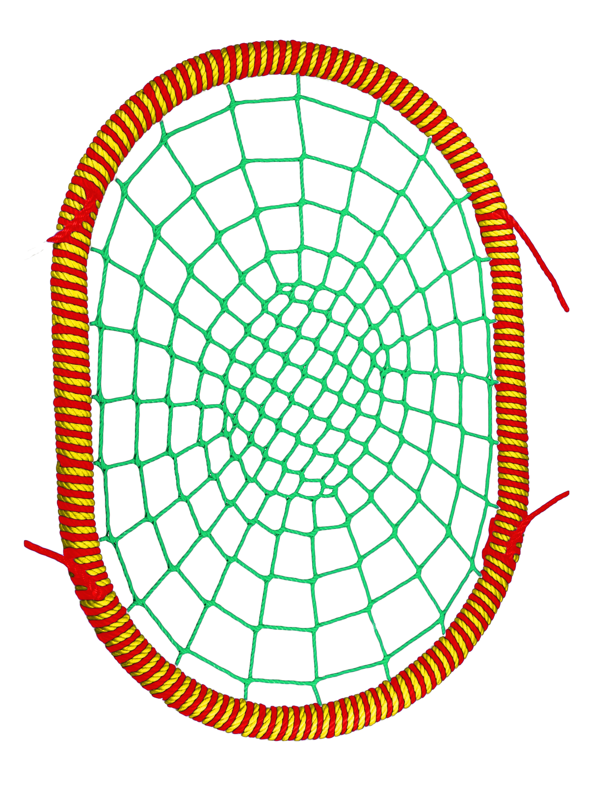 фото Овальные подвесные качели гнездо размер 120x140 см толщина обода 72 мм канат обода 16 мм jinn