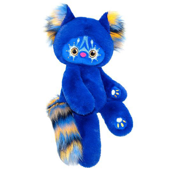 фото Мягкая игрушка budi basa lori colori тоши синий, 25 см