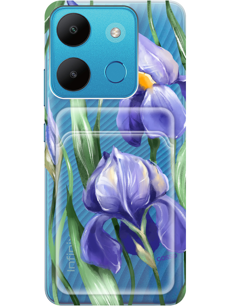 

Чехол на Infinix Smart 7 / Tecno Spark Go 2023 / Pop 7 / Pop 7 Pro (253090) прозрачный, Прозрачный;белый;синий, 20011991