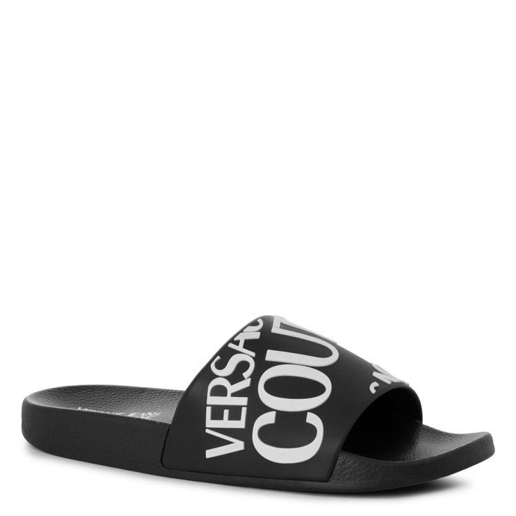 

Шлепанцы женские VERSACE JEANS 72VA3SQ1 черные 41 EU, 72VA3SQ1