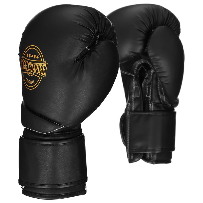 

Перчатки боксёрские FIGHT EMPIRE, PLATINUM, 14 унций, Черный