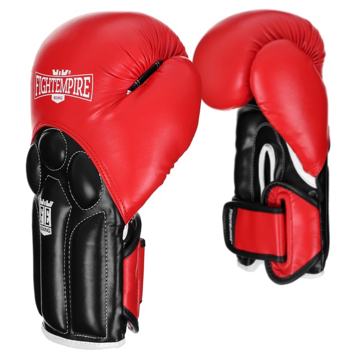 

Перчатки боксёрские FIGHT EMPIRE, NITRO, 16 унций, Красный;черный