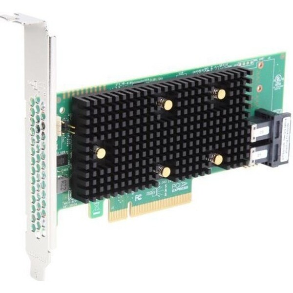 HBA-адаптер SAS 9400-8i SGL (05-50008-01) PCIe 3.1 x8 LP, Tri-Mode SAS/SATA/NVMe 12G HBA,