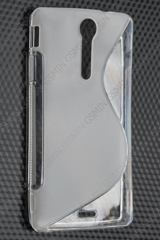 фото Чехол nobrand для sony xperia tx transparent mate