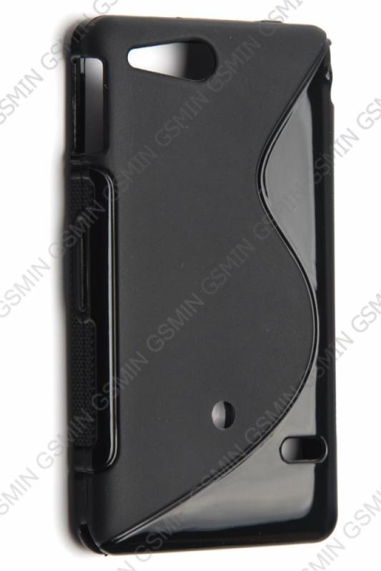 фото Чехол nobrand для sony xperia go black