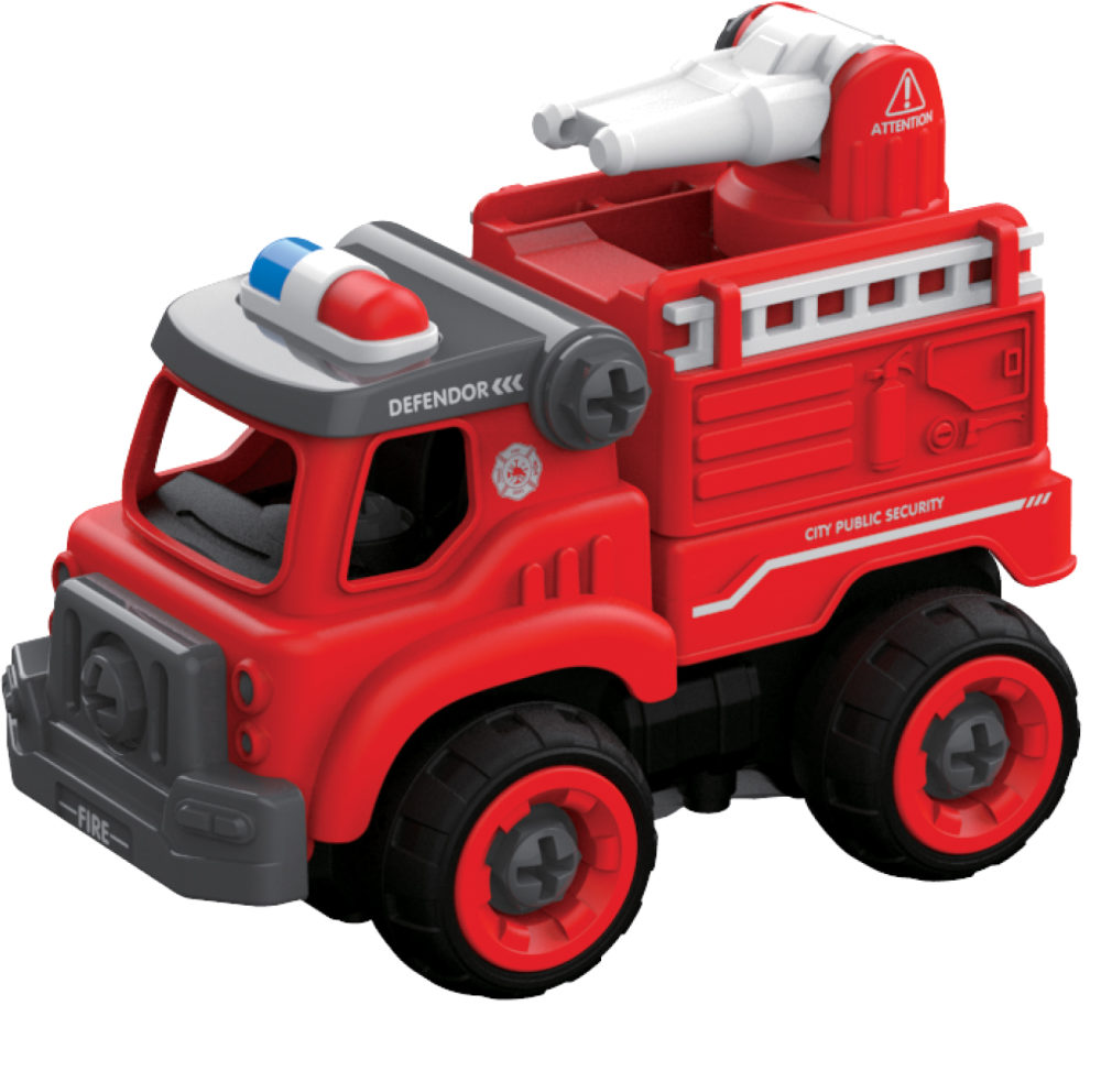 Купить Пожарный грузовик 1TOY Экстренные службы на радиоуправлении, 18 см,