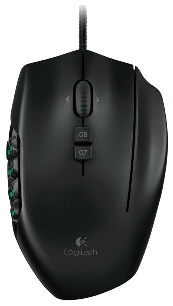 Игровая мышь Logitech G600 MMO Black
