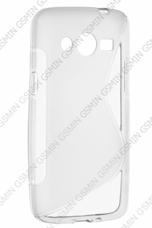 фото Чехол nobrand для samsung galaxy core transparent mate