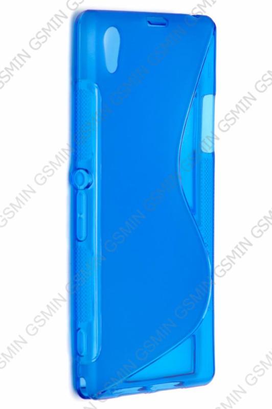 фото Чехол nobrand для sony xperia m2 blue