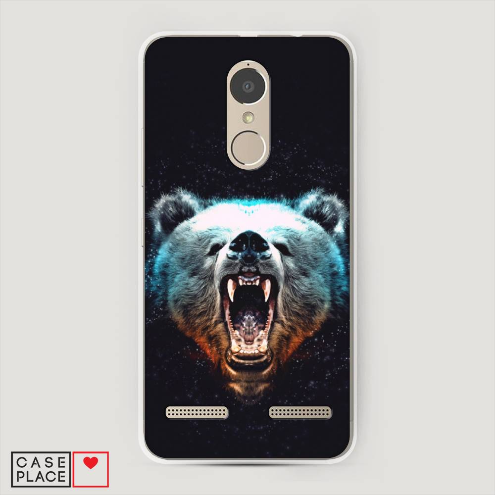 

Чехол Awog на Lenovo K6 Power / Леново K6 Power "Медведь", 112350-2