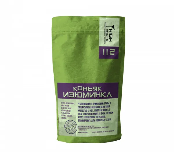 

Набор High Spirits 112 Коньяк Изюминка, 50 г, 112 Коньяк Изюминка