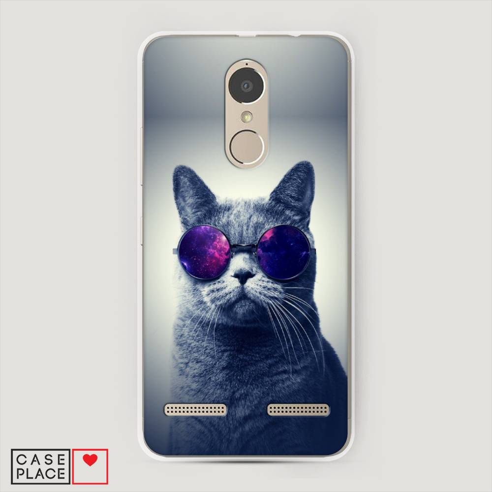 

Чехол Awog на Lenovo K6 Power / Леново K6 Power "Космический кот", 112350-1