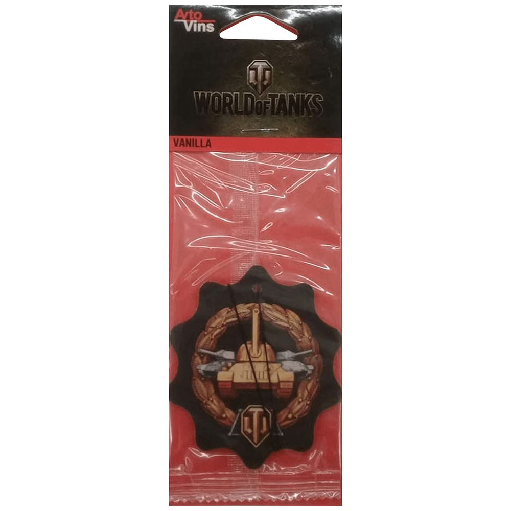 

Ароматизатор AvtoVins World of Tanks Medals подвесной в ассортименте