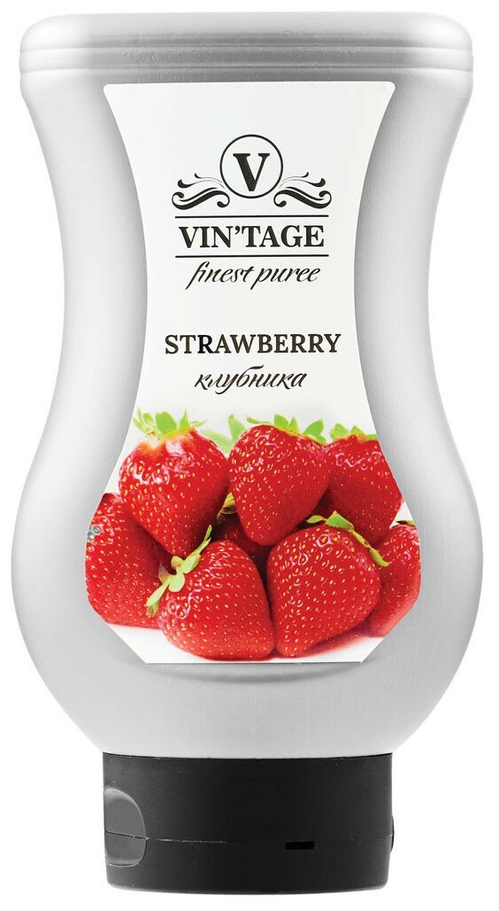 

Пюре Vintage Клубника, 0,5 л