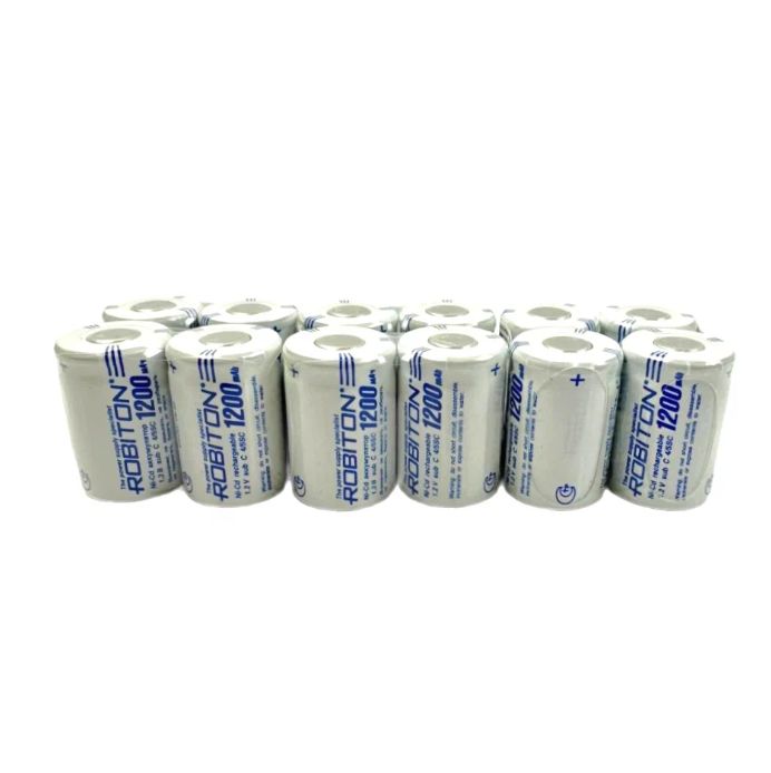 

Аккумулятор ROBITON 1200NC4/5 SC NiCd 1.2 В 1200 мАч 12 шт 10482