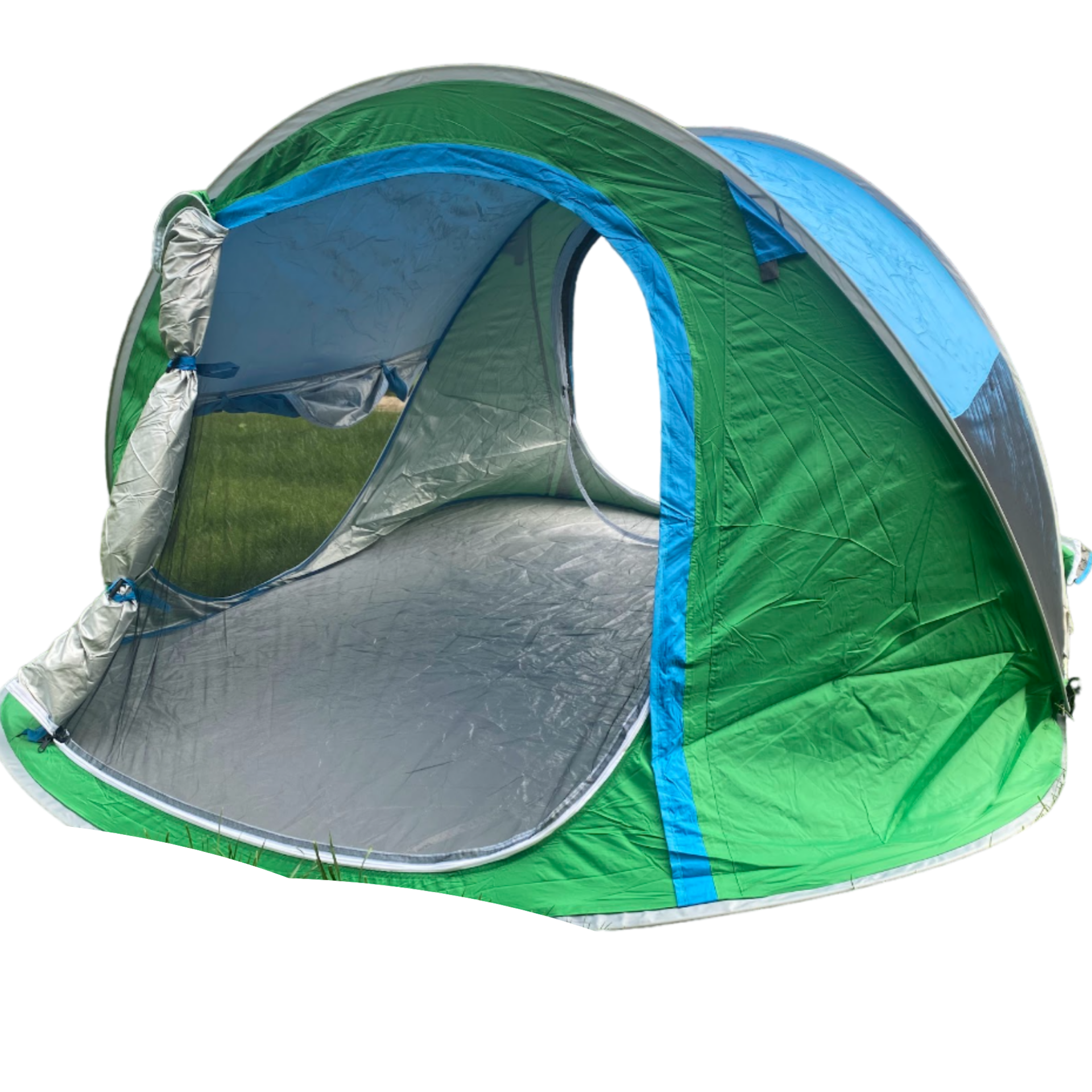 Палатка CoolWalk CW-1905, кемпинговая, 2 места, green