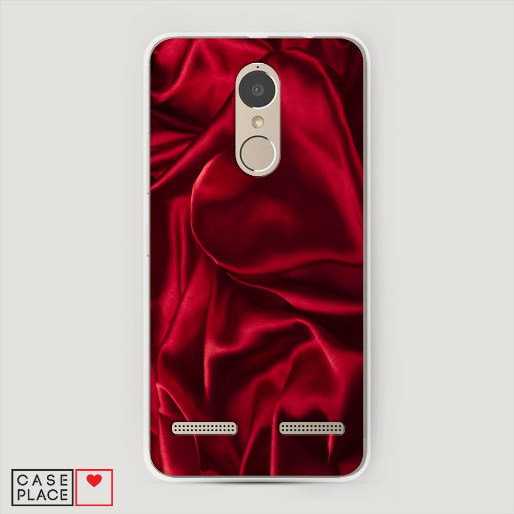 

Чехол Awog на Lenovo K6 Power / Леново K6 Power "Текстура красный шелк", 112350-3