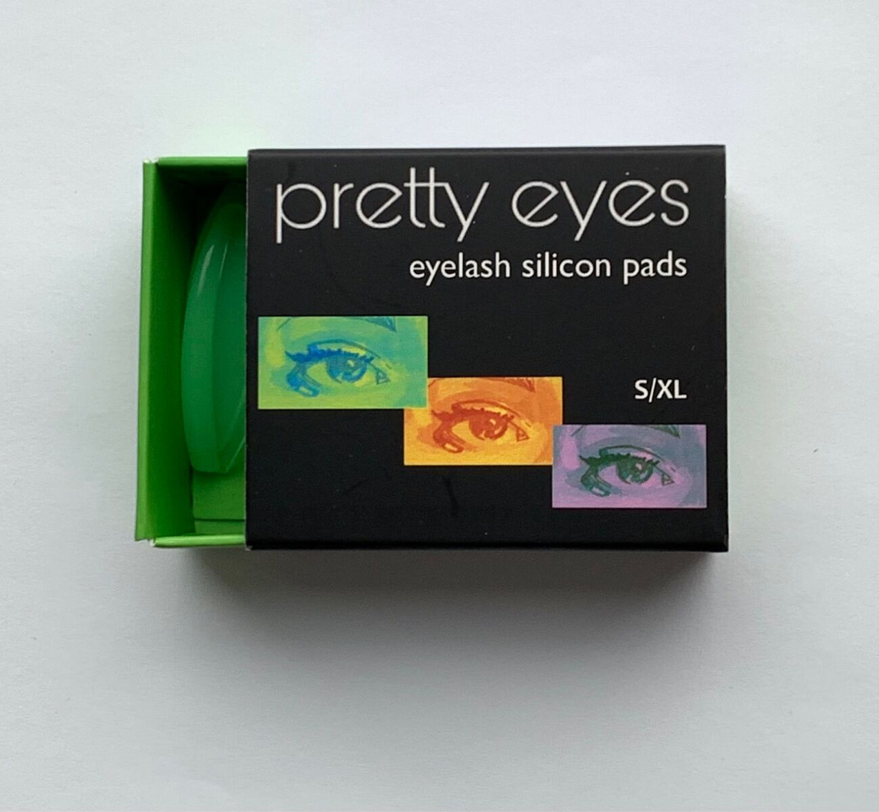 фото Валики для ламинирования ресниц “pretty eyes soft“ (набор из 4 валиков, s/xl), зеленые