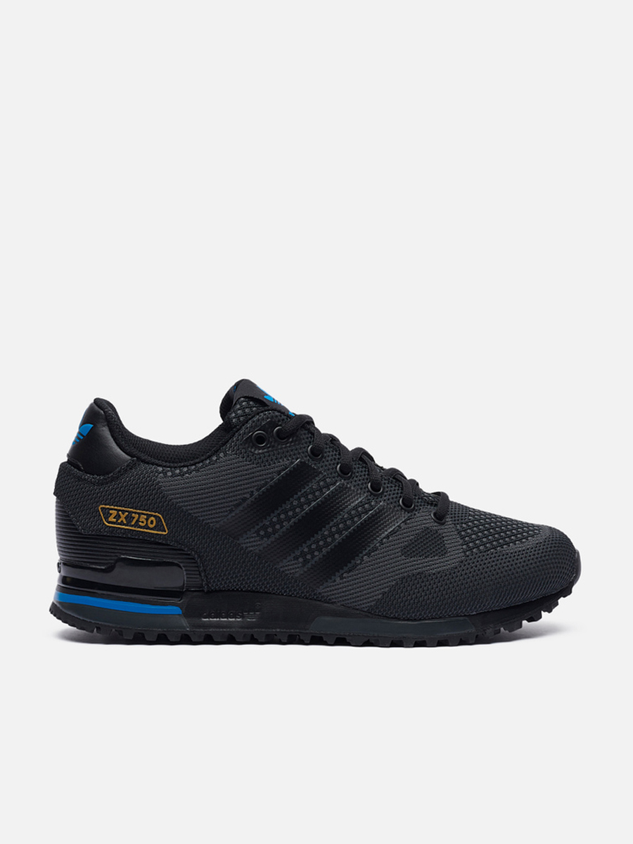 

Кроссовки мужские Adidas Originals ZX 750 WV черные 42.5 EU, ZX 750 WV
