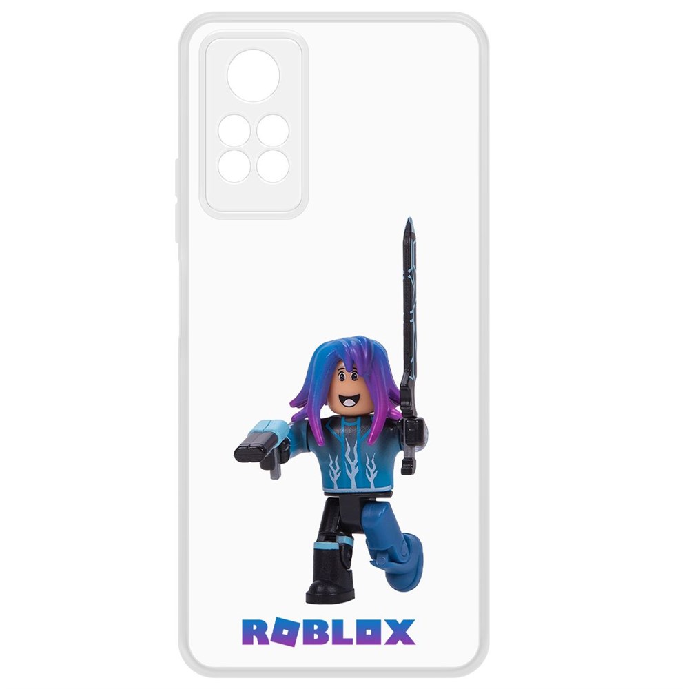

Чехол-накладка Krutoff Clear Case Roblox-Паркурщик для Xiaomi Redmi Note 12 Pro 4G, Прозрачный