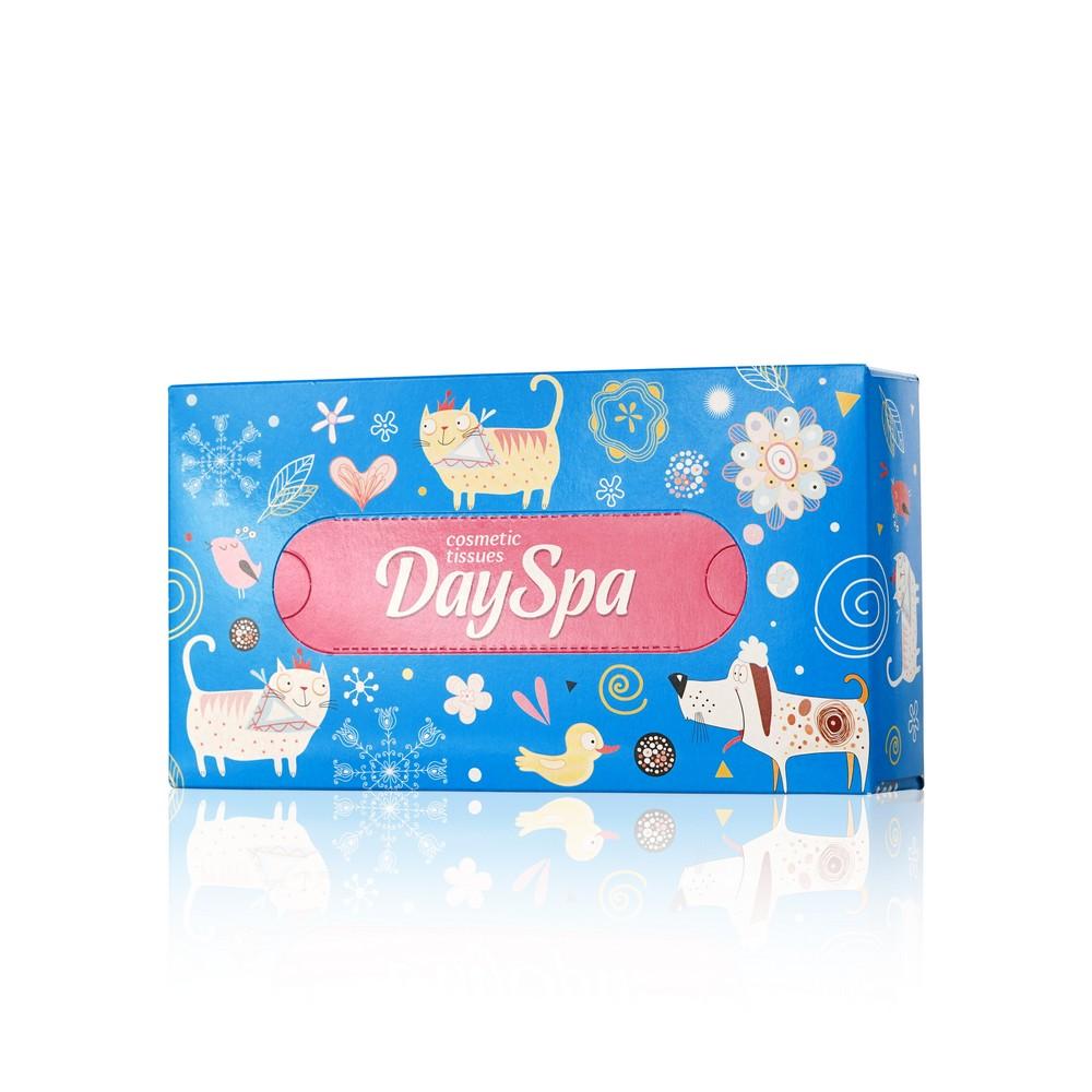

Салфетки бумажные Day Spa Spring 100 шт, Белый