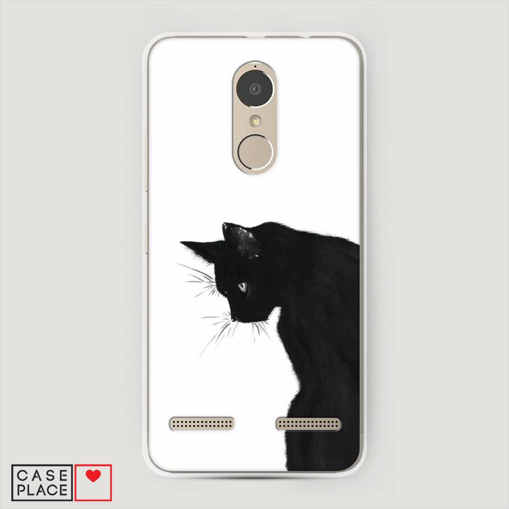 

Чехол Awog на Lenovo K6 Power / Леново K6 Power "Black cat", 112350-1