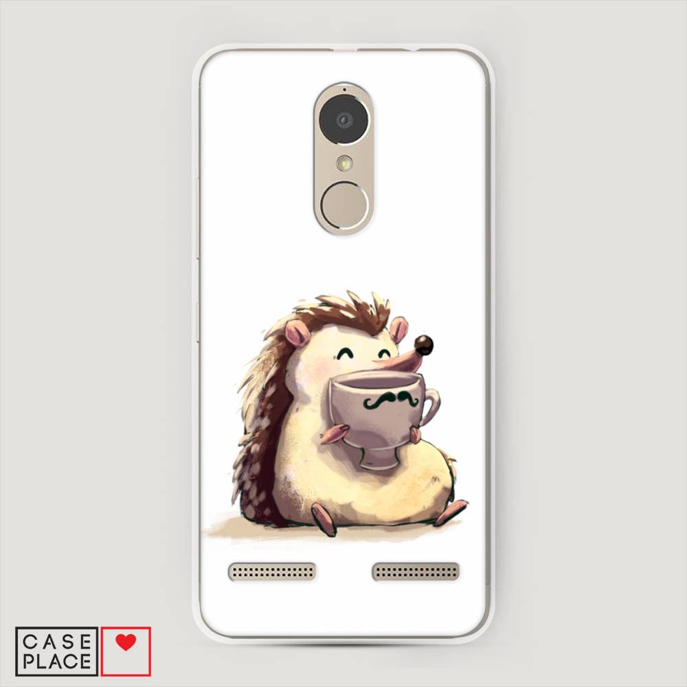 

Чехол Awog на Lenovo K6 Power / Леново K6 Power "Еж кофеман", 112350-10