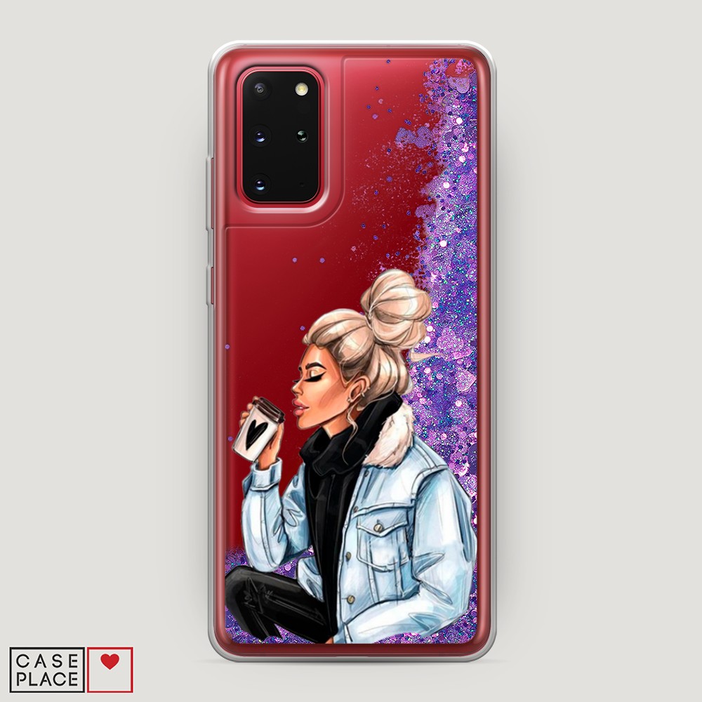 

Чехол Awog на Samsung Galaxy S20 Plus "Cute girl", Разноцветный, 29392-1