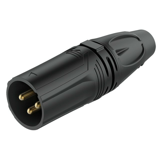 

Разъем XLR (Папа) Roxtone RX3M-BG, RX3M-BG