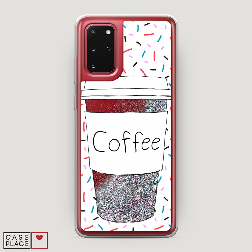 

Чехол Awog на Samsung Galaxy S20 Plus "Coffee прозрачный стакан", Разноцветный, 29391-1