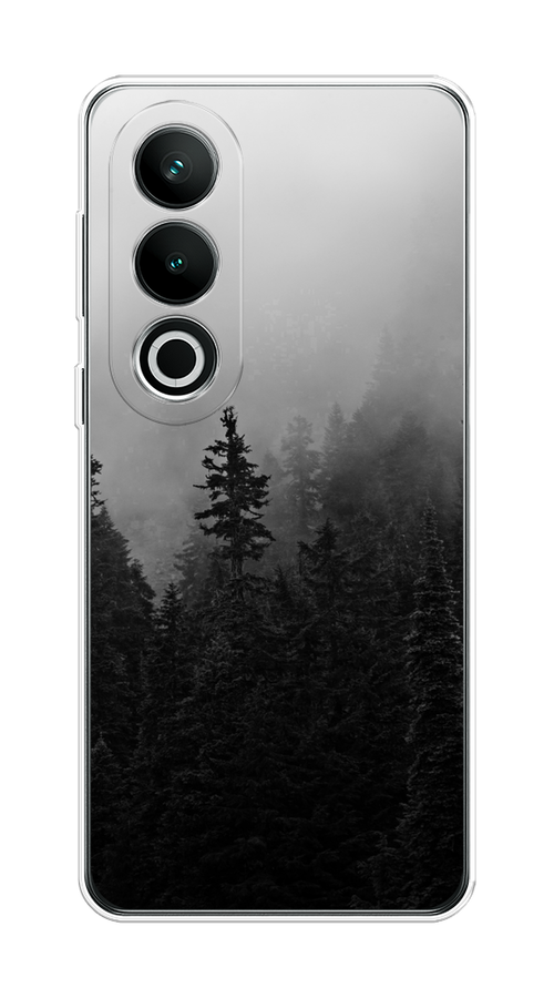 

Чехол на OnePlus Nord CE4 "Туманный лес", Серый;черный, 154750-1